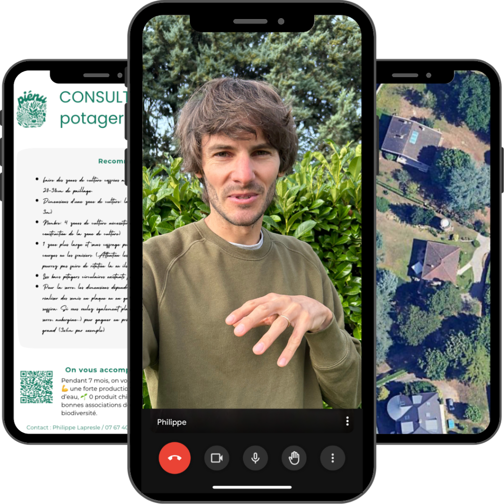 plan potager design personnalisé sur mesure