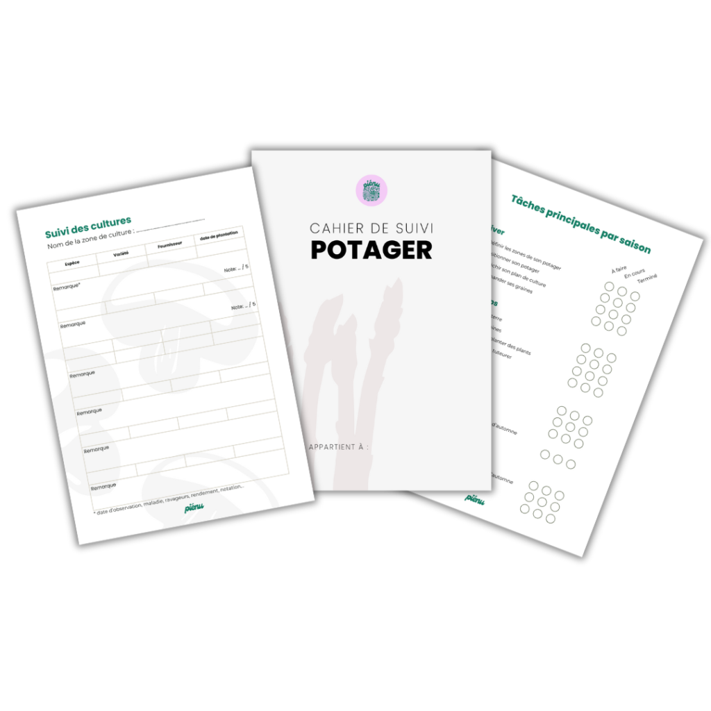 coaching potager fiche suivi