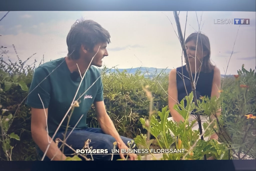 Philippe Lapresle TF1 potager permaculture
